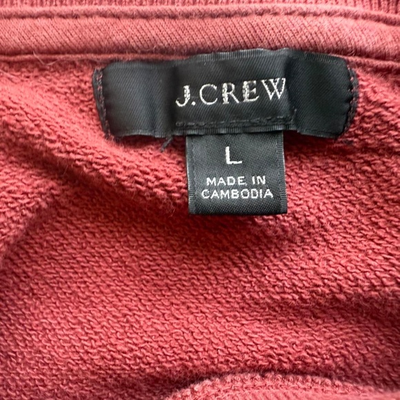 J Crew Sweatshirt / Short Set (size L) 196 - Picture 5 of 6